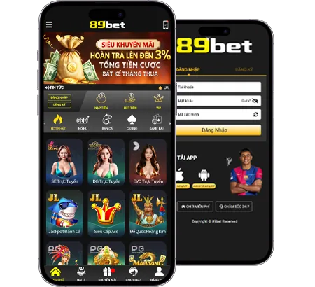 Giao diện vn888 app thân thiện